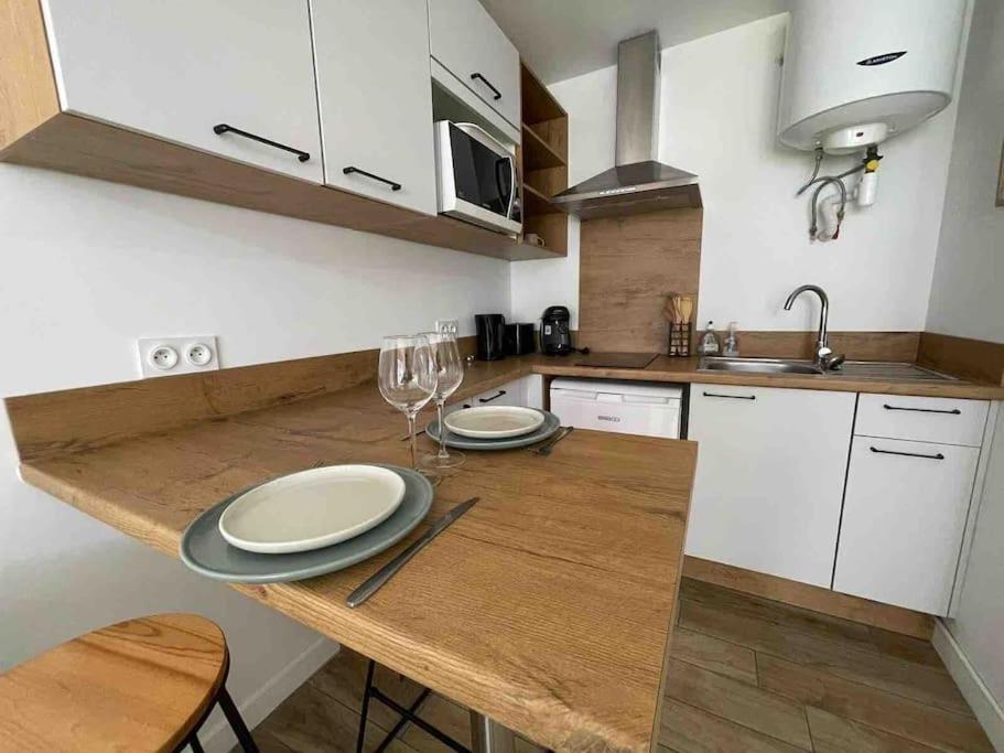 Апартаменты Charmant Studio Climatise A 50 M De La Plage Аржель-сюр-Мер Экстерьер фото