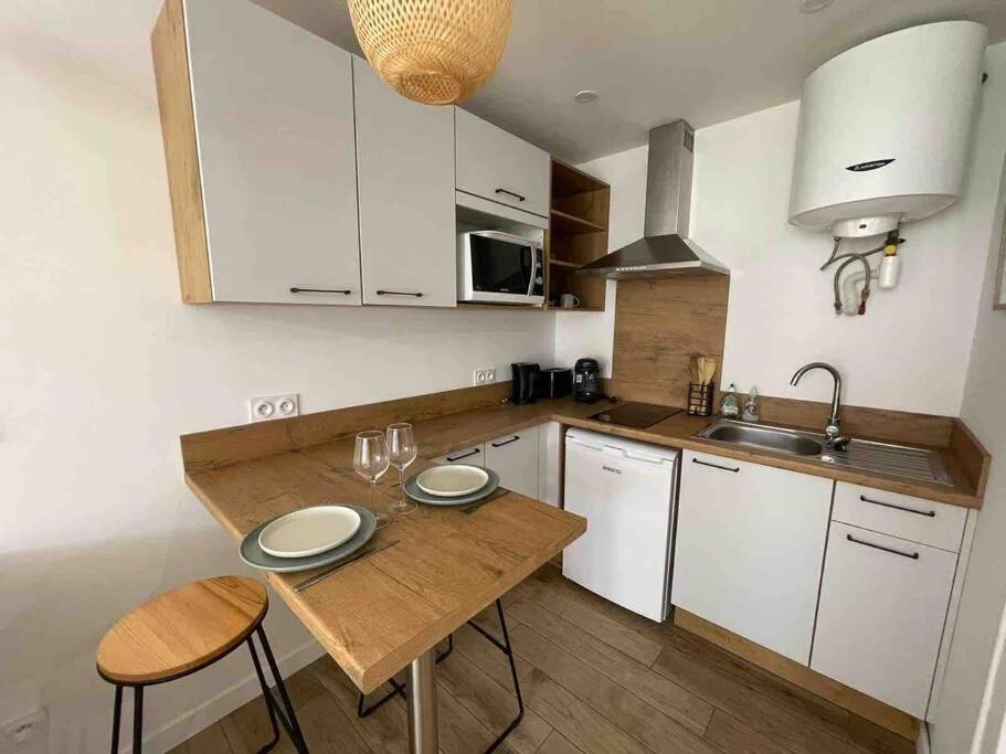 Апартаменты Charmant Studio Climatise A 50 M De La Plage Аржель-сюр-Мер Экстерьер фото